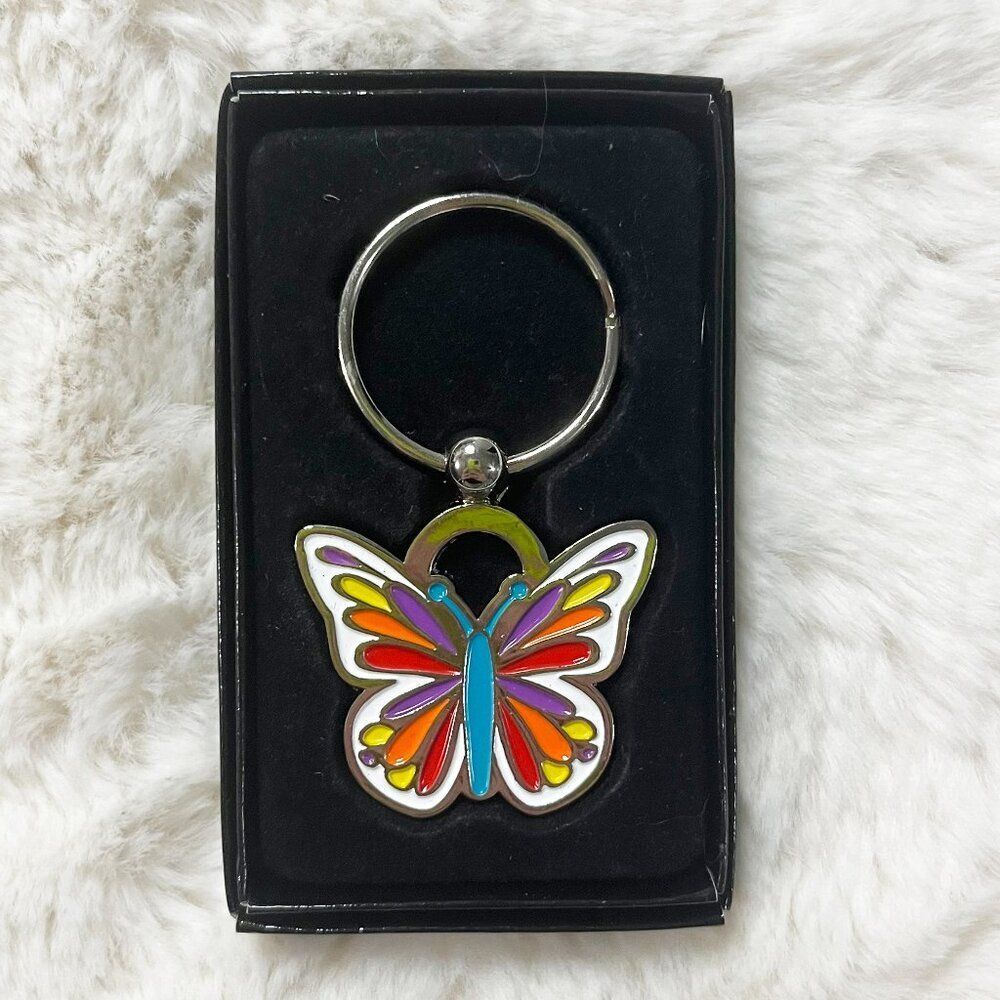 🔮‎ 5/$25 Butterfly Volunteer Keychain